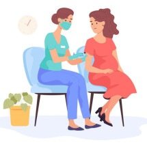 Bronquiolite: 79% das gestantes têm dúvidas sobre a vacinação contra o VSR -  Kampus/magnific