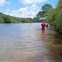 Adolescente de 14 anos morre afogado enquanto pescava em rio - CBMMG/Divulgação