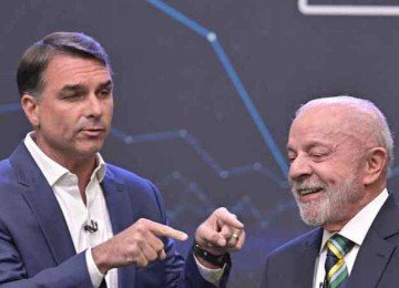 É muito provável que o debate não tenha convertido votos de indecisos. Houve ataques mútuos e sem resposta -  (crédito: RENATO PIZZUTTO/BAND)