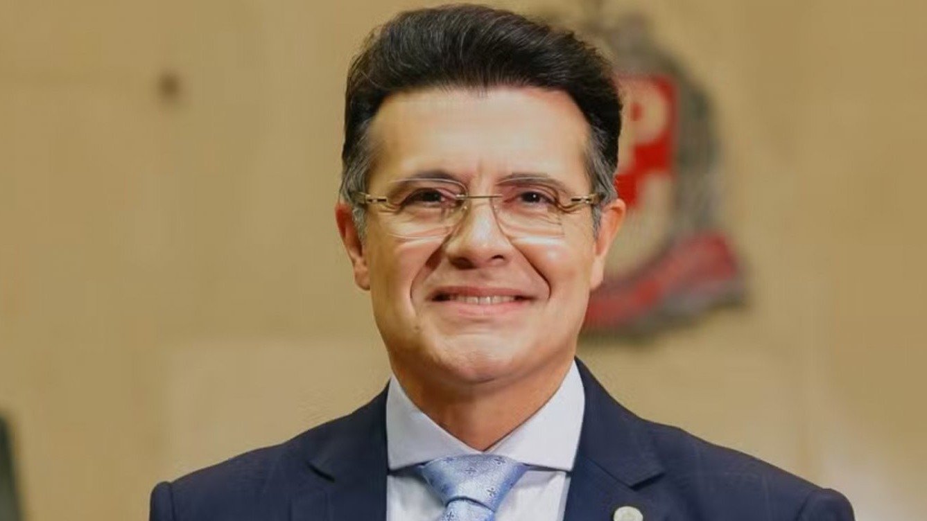 Marcelo Aguiar, deputado estadual e cantor, foi detido por disparo de arma de fogo em confus&atilde;o na Zona Oeste de S&atilde;o Paulo -  (crédito: Divulga&ccedil;&atilde;o / Alesp)