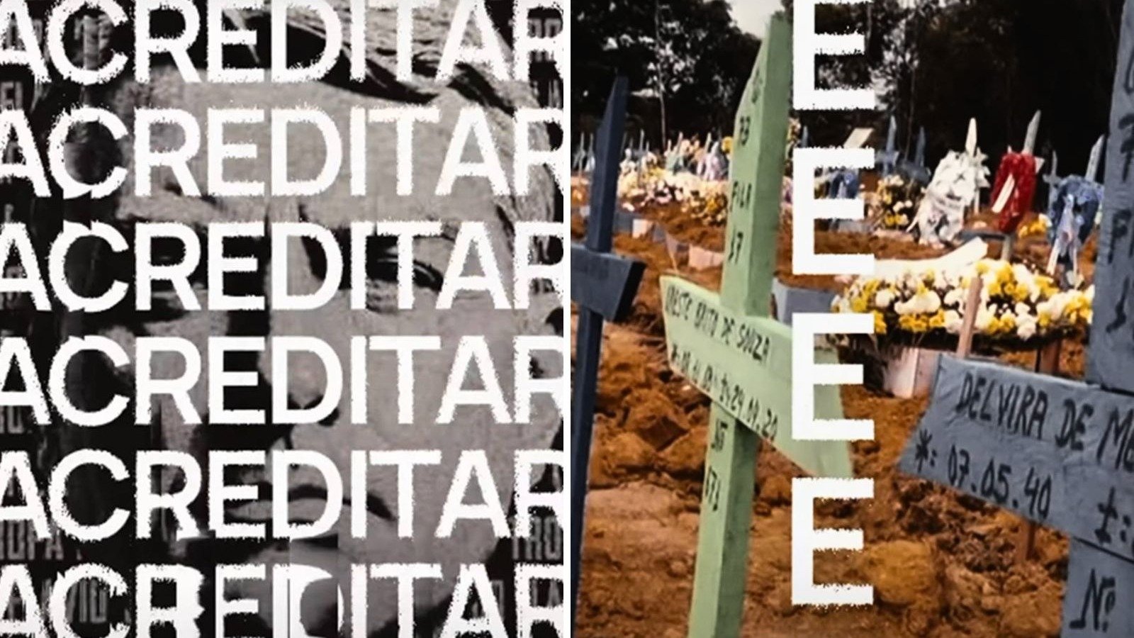 Coletivo de rock une a mensagem de 'acreditar' na democracia com a lembran&ccedil;a das trag&eacute;dias da pandemia -  (crédito: Redes sociais)