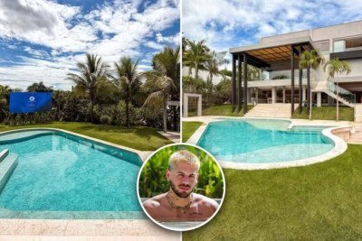 Zé Felipe aluga por R$ 120 mil por mês uma mansão de R$ 24 milhões em Goiânia, com seis suítes, cinema e piscina com telão -  (crédito: Tupi)