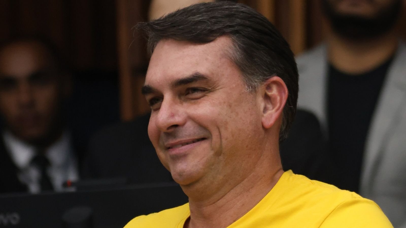 Fl&aacute;vio Bolsonaro prop&otilde;e restabelecimento do Programa Emergencial de Retomada do Setor de Eventos (Perse) -  (crédito: Marcos Vieira/EM)