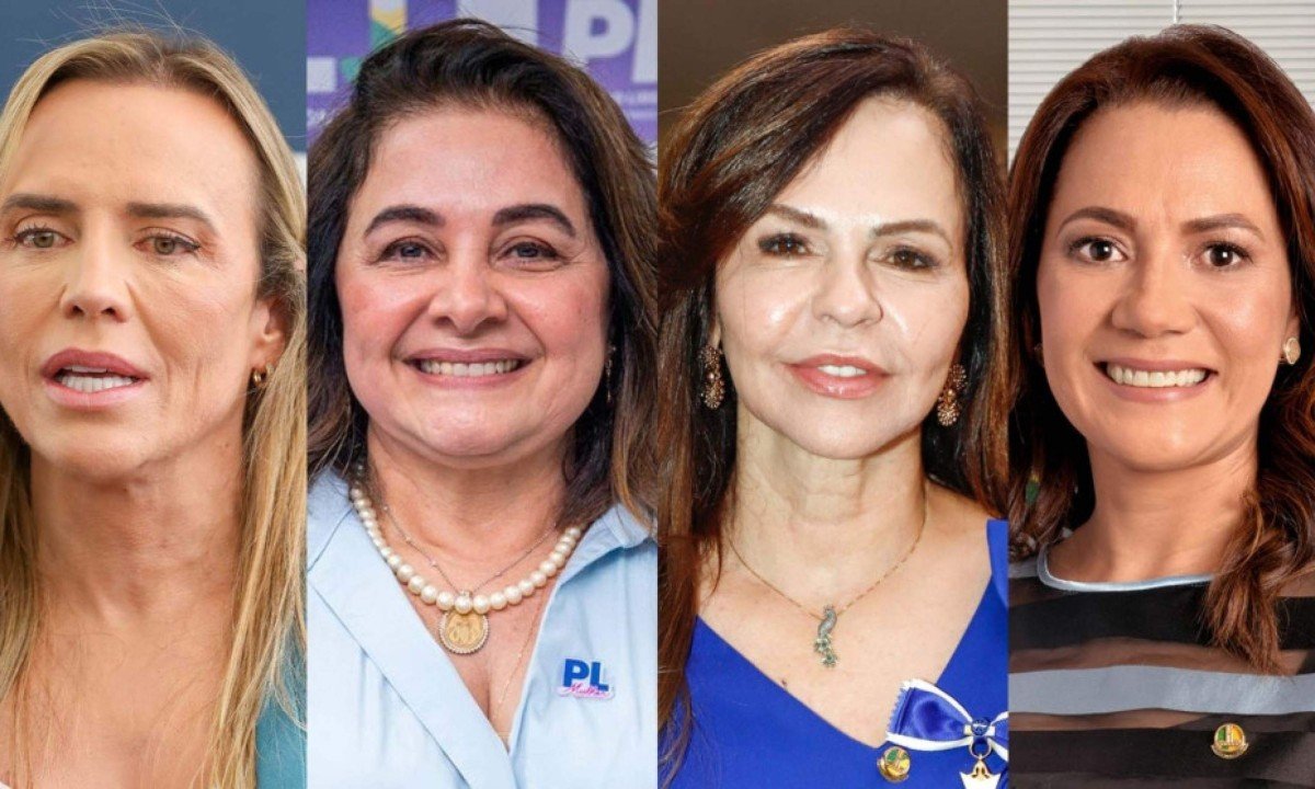 As únicas quatro mulheres que disputam o 2º turno e as chances de serem eleitas - (crédito: Foto: Paulo H Carvalho/Agência Brasília/Divulgação/Rodrigo Viana/Senado Federal)