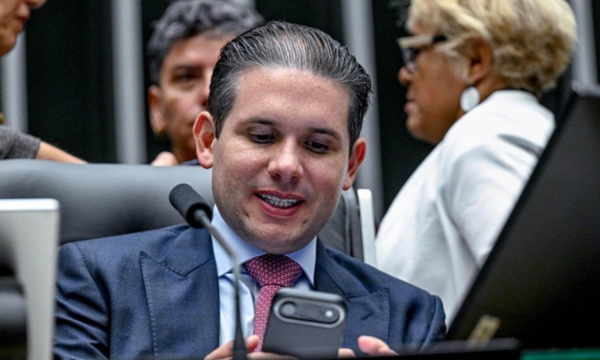 Com alianças à esquerda, Motta avança no caminho para conter a força do PL na Câmara - (crédito: Foto: Douglas Gomes / CD Presidência)
