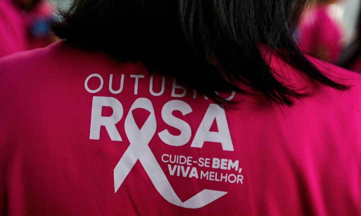 Campanha Outubro Rosa busca prevenir o câncer de mama, mobilizando mulheres em todo o Brasil
 -  (crédito: Divulgação)