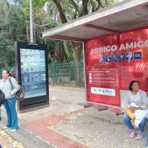 Abrigo Amigo: projeto garante segurança a passageiros em pontos de ônibus - Fabiano Domingues/PBH