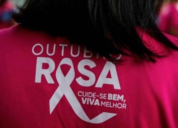 Campanha Outubro Rosa busca prevenir o câncer de mama, mobilizando mulheres em todo o Brasil
 -  (crédito: Divulgação)