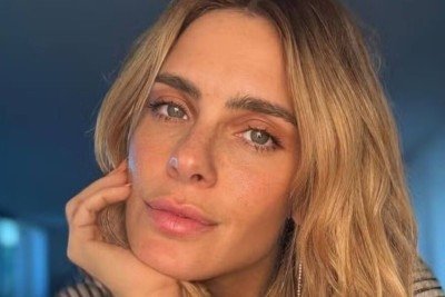 Carolina Dieckmann defende checagem de fatos ao vivo durante debate na TV Globo -  (crédito: Tupi)