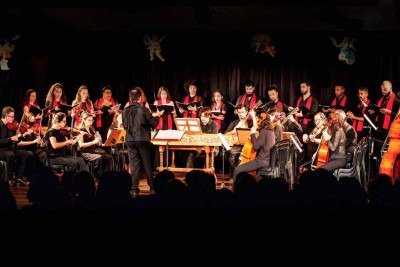 De hoje a sábado, Orquestra 415 apresenta 'O amor de Mozart' no Teatro da Biblioteca Pública Estadual
 -  (crédito: Gustavo Txai/Divulgação)