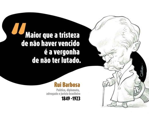 Rui Barbosa -  (crédito: Quinho)