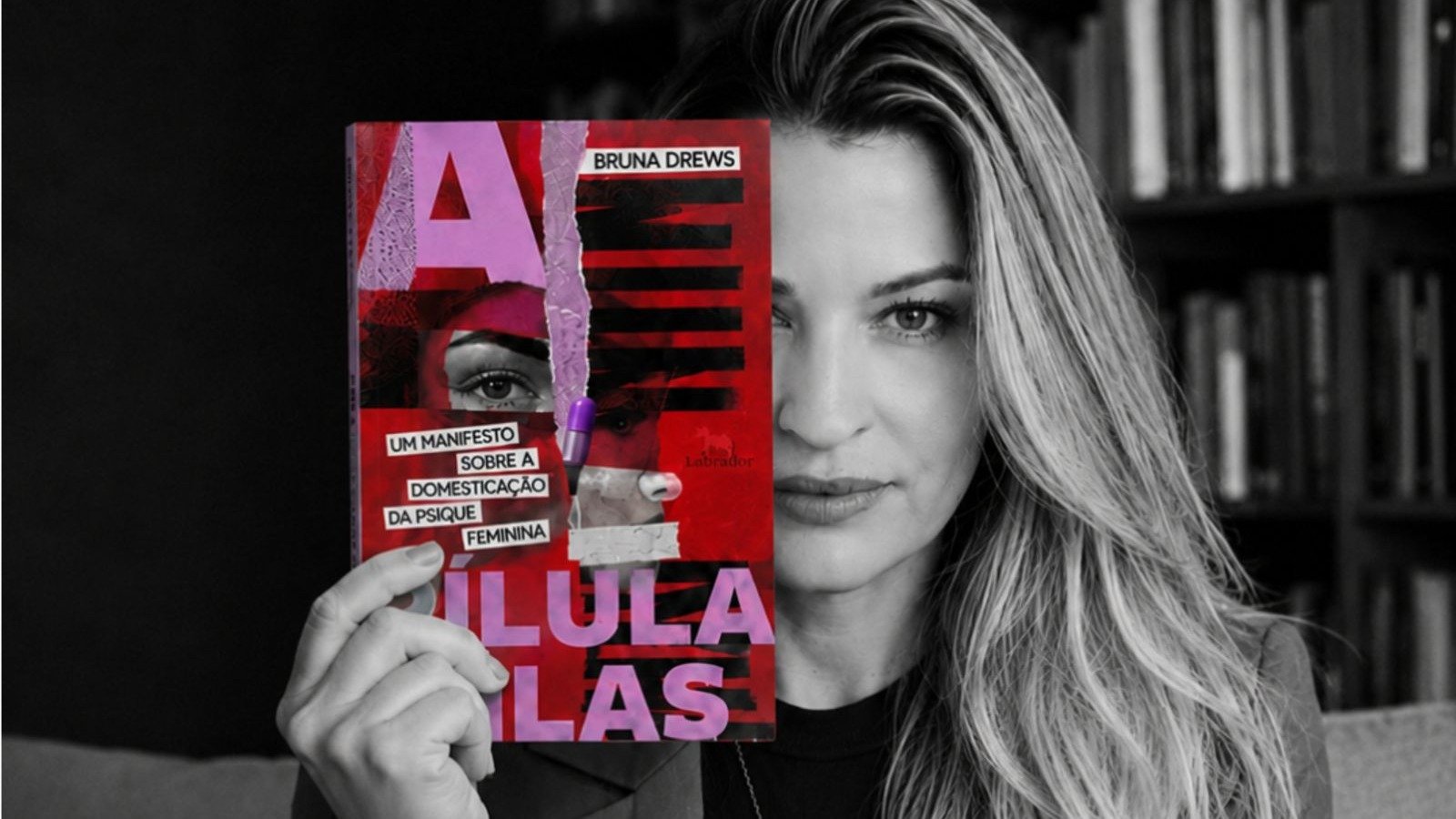 A jornalista Bruna Drews, autora de 'A p&iacute;lula lil&aacute;s' -  (crédito: Arquivo pessoal)