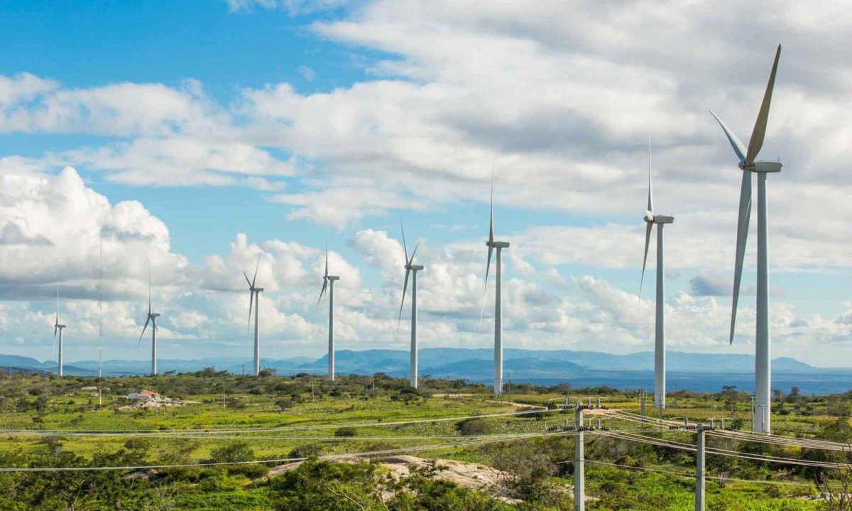 Apenas três usinas eólicas entraram em operação comercial no país este ano até o início deste mês, adicionando 184,5 megawatts (MW) de capacidade instalada. -  (crédito: Abeeolica/Divulgacao – 24/2/18)