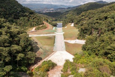 O nível de emergência da barragem B7A, na MAC, em Nova Lima, foi encerrado pela Agência Nacional de Mineração -  (crédito: Videodelivery)