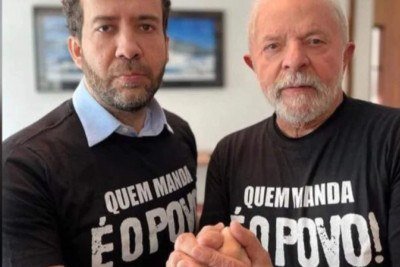 Grupo usado por Janones para coordenar ações digitais durante a campanha de Lula reúne mais de 8,3 milhões de pessoas no WhatsApp  -  (crédito: Reprodução/WhatsApp)