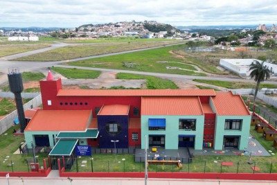 A Emei Parque da Aviação, construída no terreno do antigo Aeroporto Carlos Prates, na região Noroeste começa a funcionar este ano -  (crédito: Leandro Couri/EM/D.A.Press)