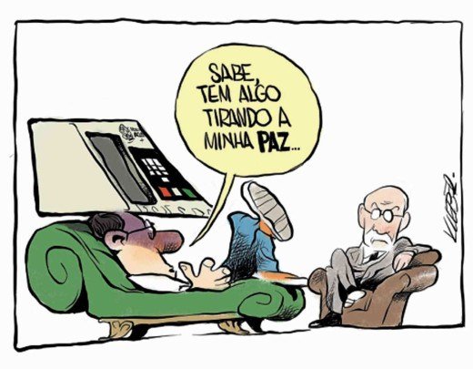 Tirando a paz -  (crédito: Kleber)