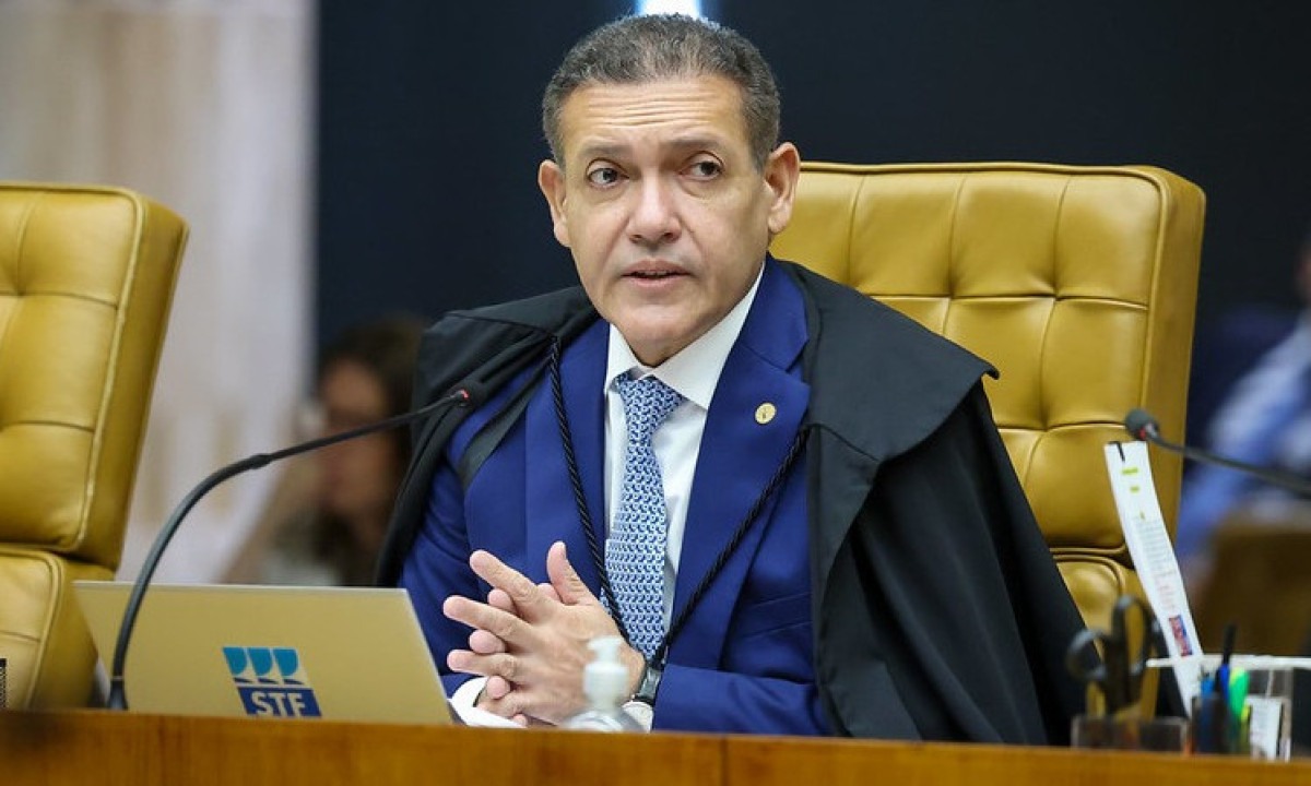Kassio Nunes Marques, presidente do TSE, defende mudanças nas regras eleitorais diante de novas tecnologias e aborda decisões da Corte. - (crédito: Gustavo Moreno/STF
)
