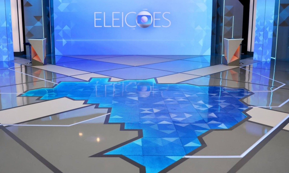 O debate começa às 21h30, logo após o Jornal Nacional, nos Estúdios Globo, no Rio de Janeiro - (crédito: TV Globo)