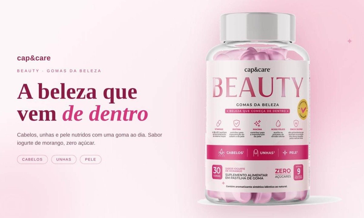 cap&care lança a goma Beauty e desperta expectativa feminina - (crédito: PulseBrand)