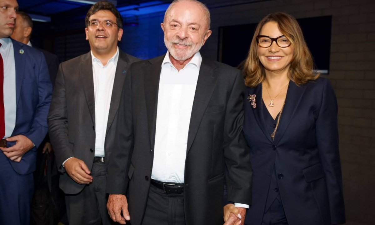 Luiz Inácio Lula da Silva (PT) chegou aos Estúdios Globo às 20h43 para o debate entre os candidatos à Presidência da República - (crédito: Globo/ Manoella Mello)