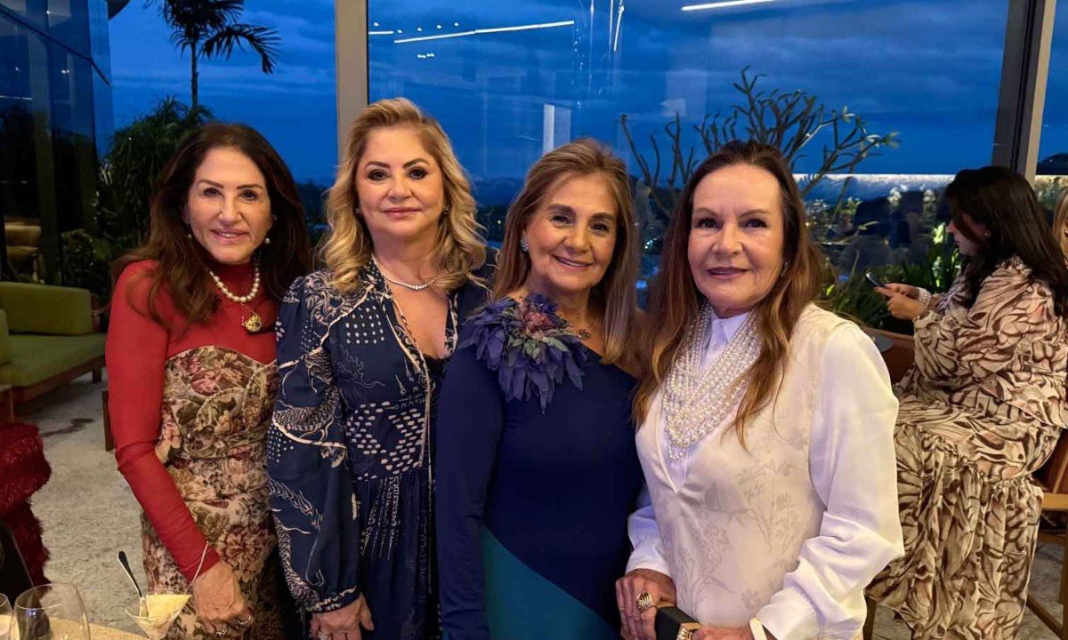  Iorane Rabello, Bernadete Barreira, Evely Pampolini, Carla Machado -  (crédito: IsabelaTeixeiraadCosta/EM/D.A press)