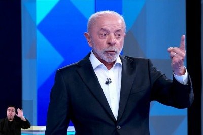 O presidente disse que não deixaria a provocação passar sem resposta e destacou sua trajetória como trabalhador antes de ingressar na política -  (crédito: TV Globo)