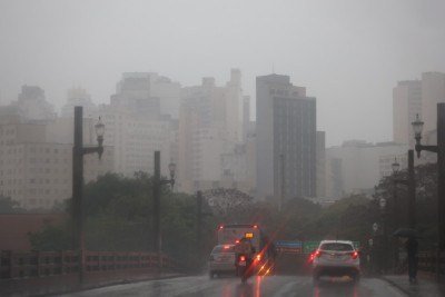  Chuva em Belo Horizonte. -  (crédito: Marcos Vieira /EM/DA. Press)