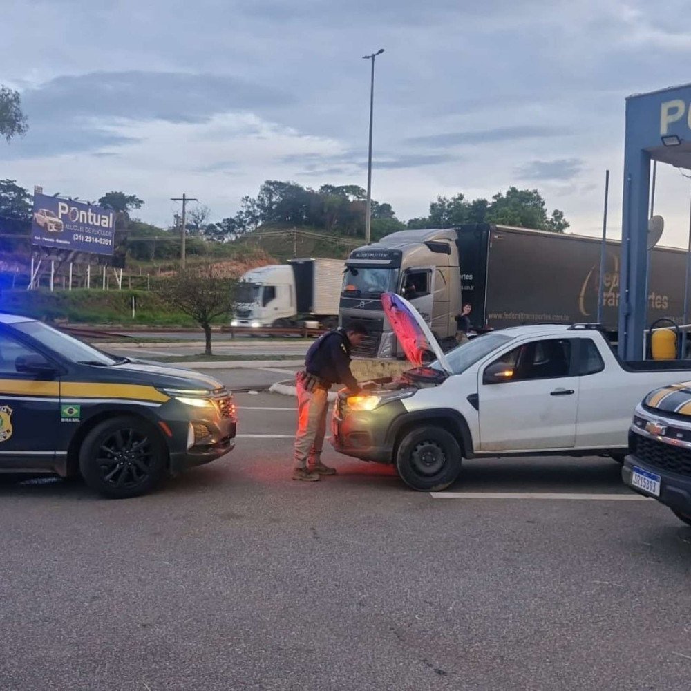 Homem é preso com veículo clonado na Grande BH