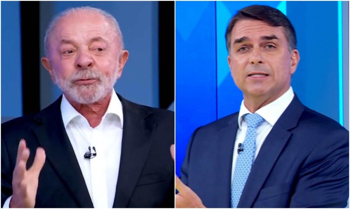 Lula e Flávio enfrentam alto índice de rejeição - (crédito: Reprodução TV Globo)