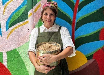 A lata de paçoca de carne faz parte de uma memória marcante da chef Juliana Duarte -  (crédito: Arquivo pessoal)