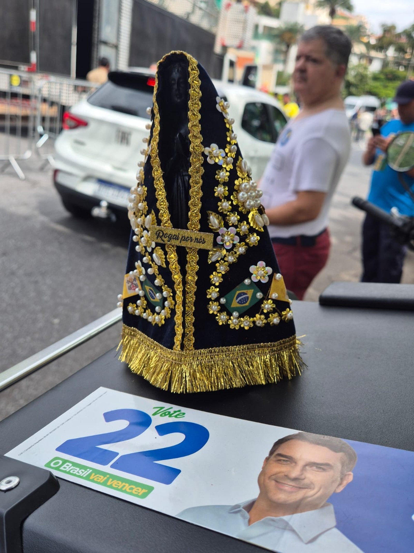 'Motociata do 22' reúne apoiadores de Flávio Bolsonaro (PL), na Praça do Papa, em BH
-Jair Amaral / EM / DA Press