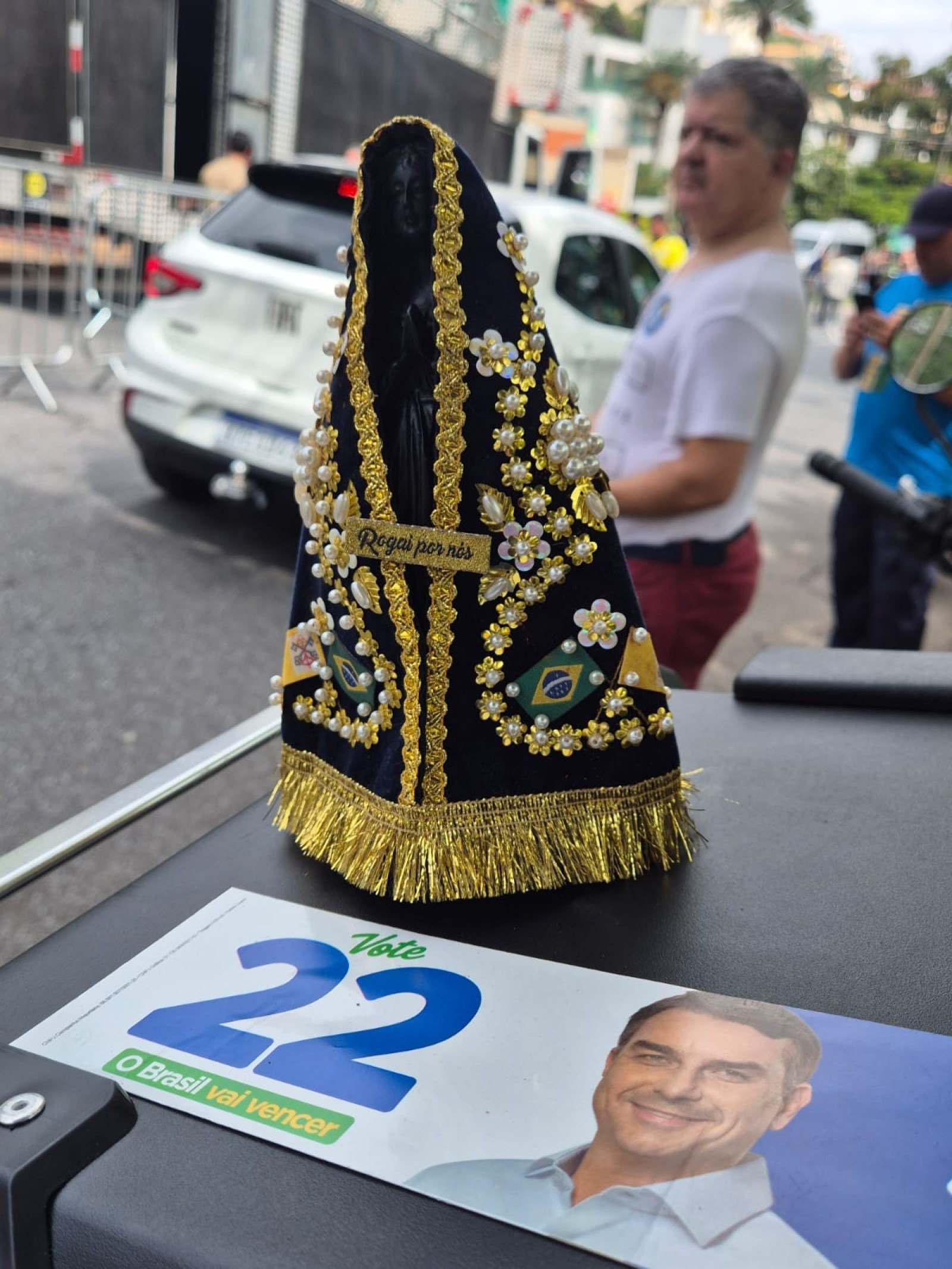 'Motociata do 22' reúne apoiadores de Flávio Bolsonaro (PL), na Praça do Papa, em BH
-Jair Amaral / EM / DA Press