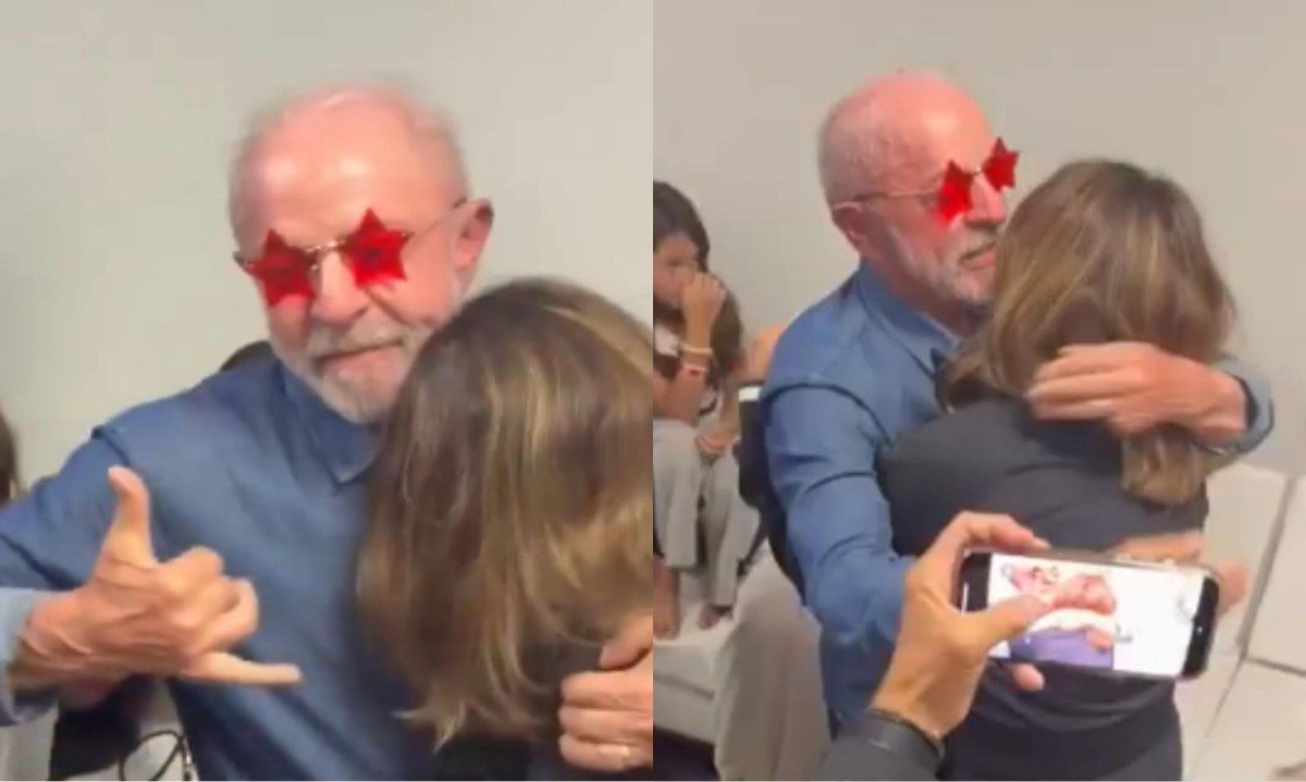 Lula comemorou a vitória com a esposa, Janja da Silva - (crédito: Reprodução/Redes Sociais)