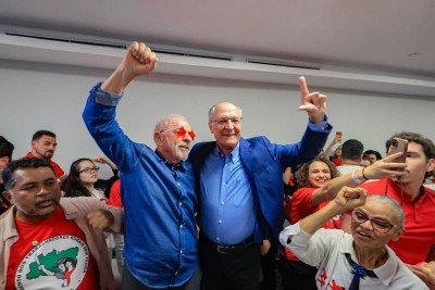 Lula e Geraldo Alckmin -  (crédito: Ricardo Stuckert/PT)