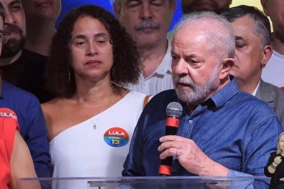 Lula agradece juventude e idosos em discurso após reeleição -  (crédito: Reprodução)