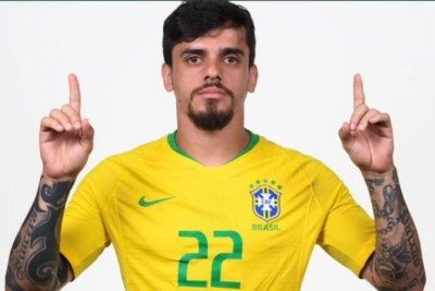 Foto publicada por Fagner nas redes sociais com camisa da Seleção Brasileira -  (crédito: Reprodução/Instagram )