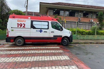 De acordo com o Serviço de Atendimento Móvel de Urgência (Samu), a equipe foi acionada às 11h10 para socorrer o homem -  (crédito: Rádio Muriaé / Reprodução)
