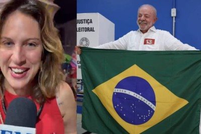 Bella Gonçalves comemorou a vitória do presidente Lula -  (crédito: Reprodução)