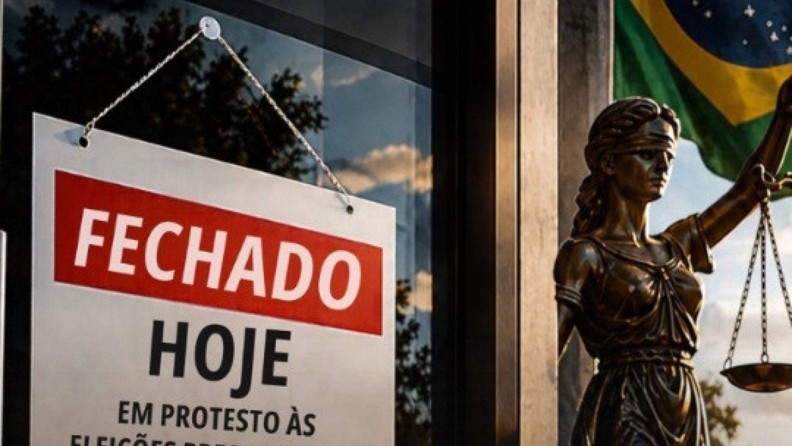 Escritório de contabilidade fecha em protesto após vitória de Lula