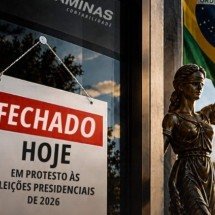 Escritório de contabilidade fecha em protesto após vitória de Lula - DataMinas/Reprodução