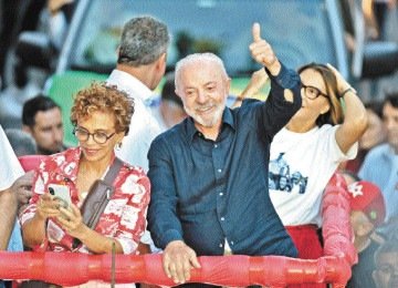 A vitória formal desta eleição foi de Lula. Mas ele foi o personagem talvez menos importante do pleito -  (crédito: LEANDRO COURI/EM/D.A PRESS)