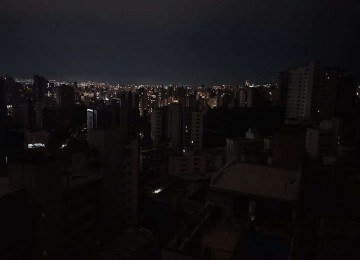 Bairros de diferentes regi&otilde;es de Belo Horizonte sofreram interrup&ccedil;&otilde;es no fornecimento de energia el&eacute;trica -  (crédito: Paulo Galv&atilde;o/EM/D.A.Press)