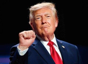 O presidente Donald Trump questionou, sem provas, a lisura das eleiçoes brasileiras -  (crédito: Win McNamee/Getty Images/AFP)