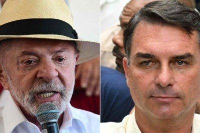 As campanhas de Luiz In&aacute;cio Lula da Silva e Fl&aacute;vio Bolsonaro acionaram o TSE para solicitar a prorroga&ccedil;&atilde;o do hor&aacute;rio de vota&ccedil;&atilde;o. -  (crédito: PABLO PORCIUNCULA / AFP)