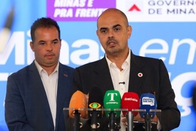 Mateus Simões teve 4,65% dos votos no primeiro turno -  (crédito: Gil Leonardi / Imprensa MG)