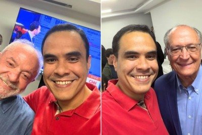 Gustavo Feliciano, celebrou na noite deste domingo (25/10) a reeleição do presidente Luiz Inácio Lula da Silva e do vice Geraldo Alckmin -  (crédito: Mtur/Divulgação)