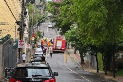A morte ocorreu em meio aos estragos provocados pela forte tempestade que atingiu a capital mineira -  (crédito: Reprodução/Redes Sociais )