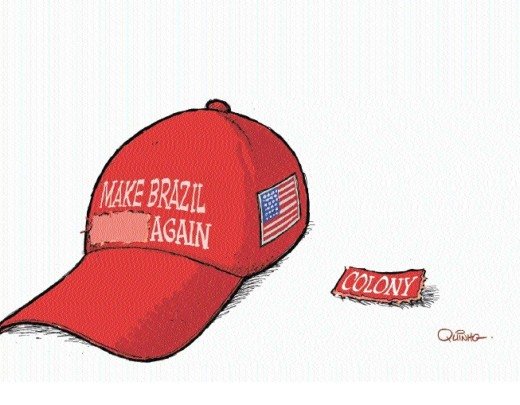 Boné Trump -  (crédito: Quinho)