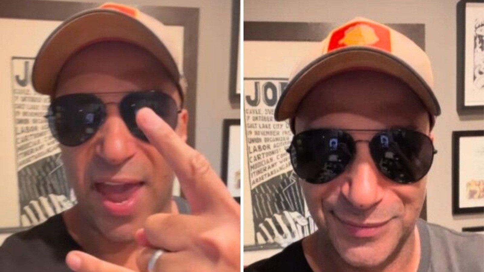 Tom Morello usou as redes sociais para comemorar a vit&oacute;ria de Lula e enviar uma mensagem contra o fascismo -  (crédito: Redes sociais)